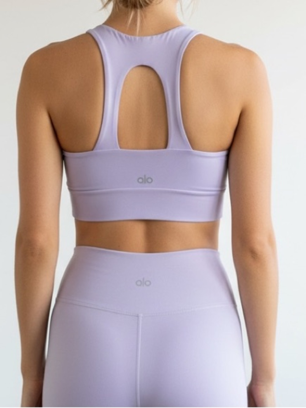 Alo Yoga Longline Bra - Lilac